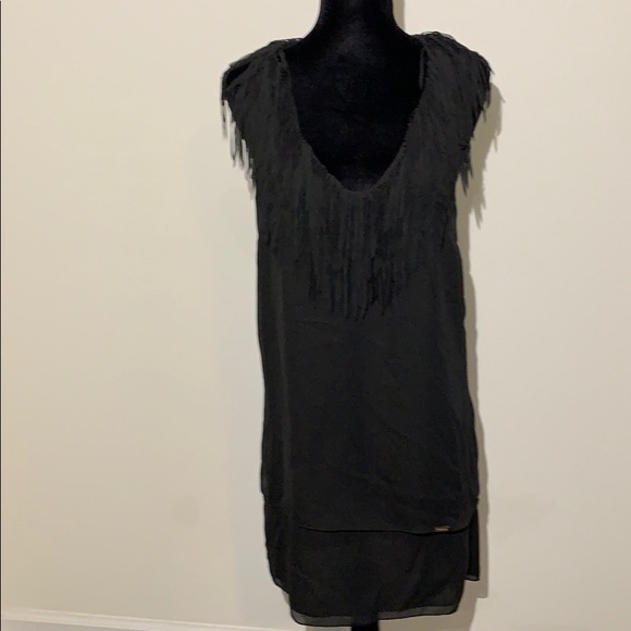 Babylon collection fringe cutout back double layer - Picture 3 of 11